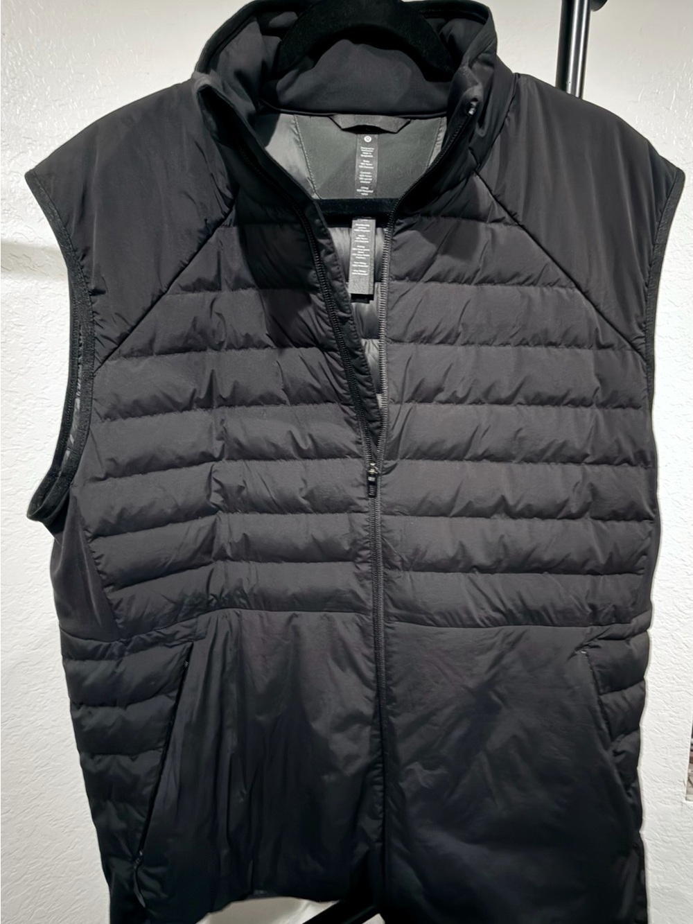 lululemon athletica Black Quilted Insulated Vest